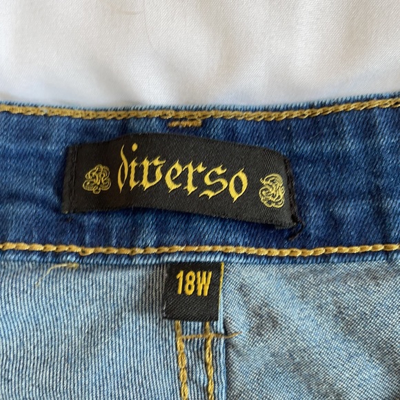 Diverso Denim Jeans size 18W EUC - Picture 2 of 6